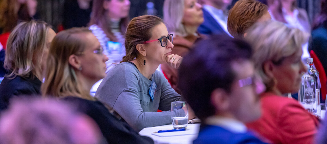 Plenary sessions on the Promenade deck of the ss Rotterdam