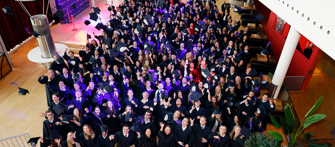 BSc graduates from one of the four ceremonies